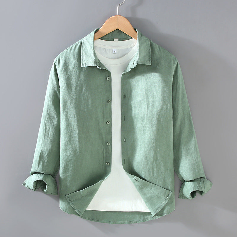 Moda Elite | Koszula z czystego lnu