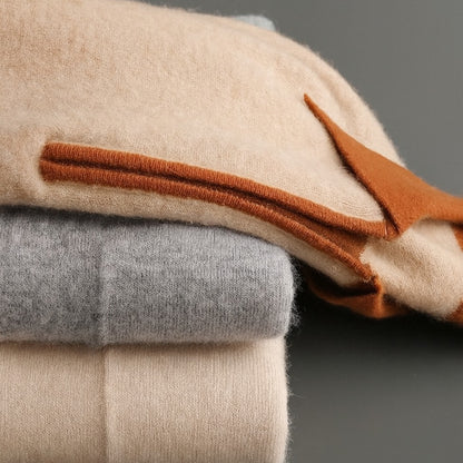 Dzianinowa koszulka polo z zamkiem błyskawicznym