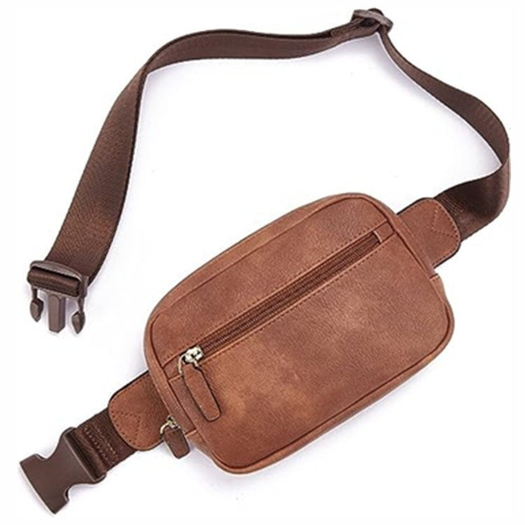 Leather Crossbody Chest Bag