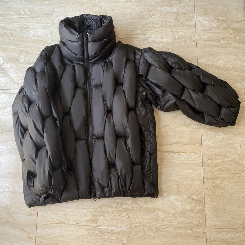 Twist Padded Winter Down Jacket