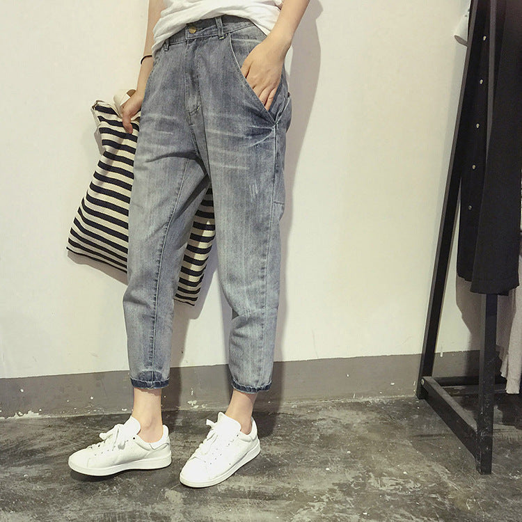 Slim Fit Stretch Denim Pants