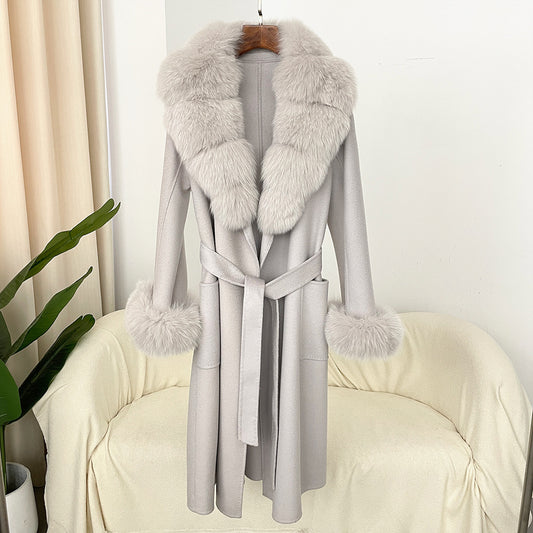 Elegant Double-Sided Woolen Coat