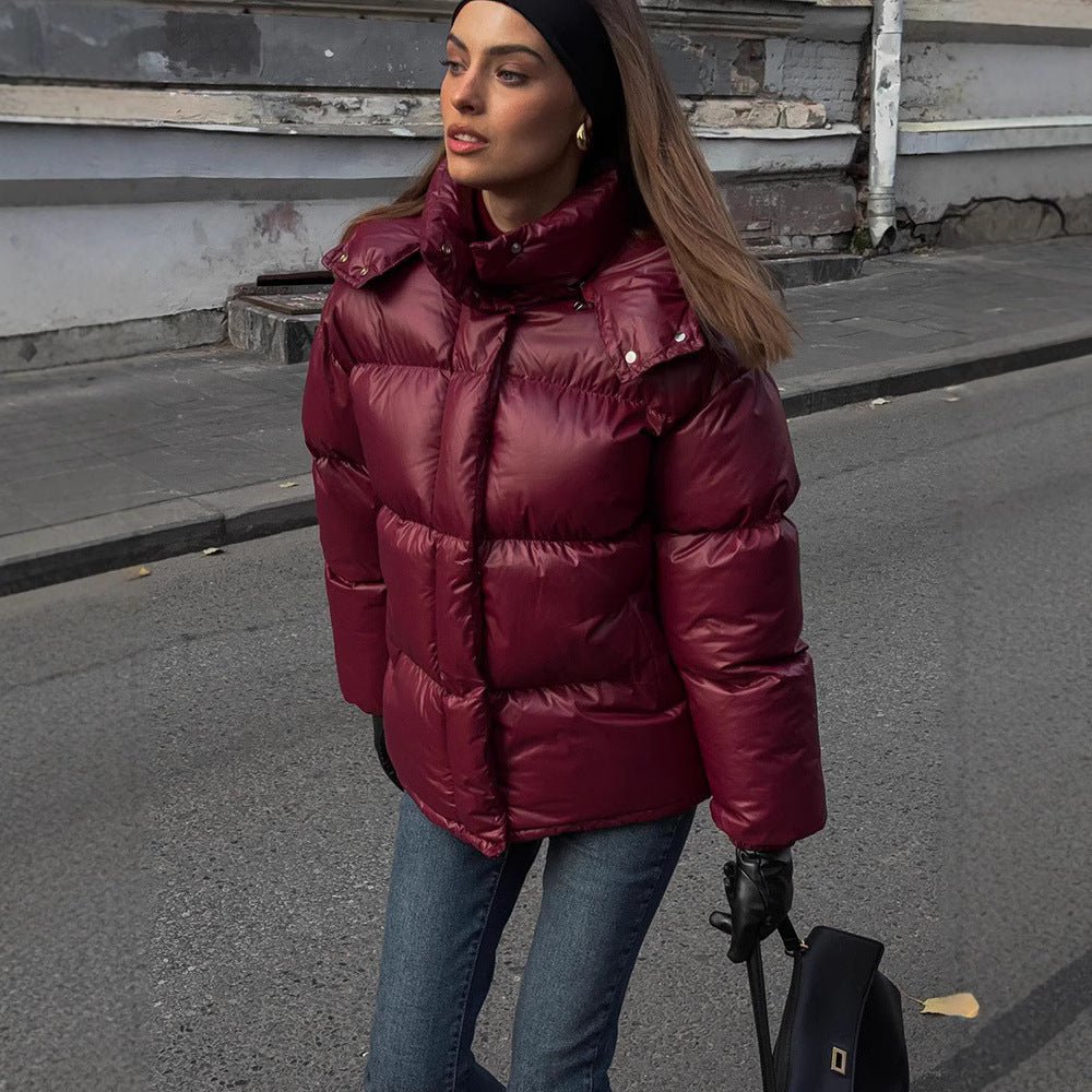 Women's Hooded Cotton Jacket