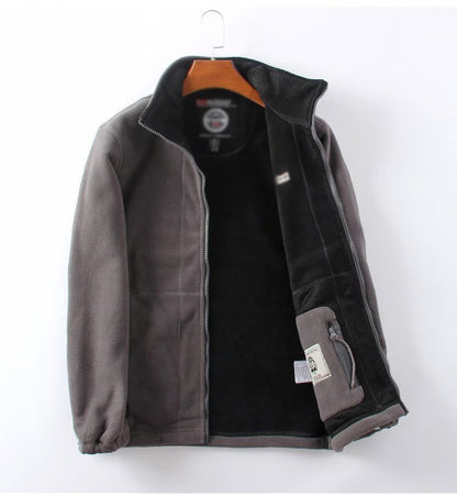 Męska dwustronna kurtka polarowa