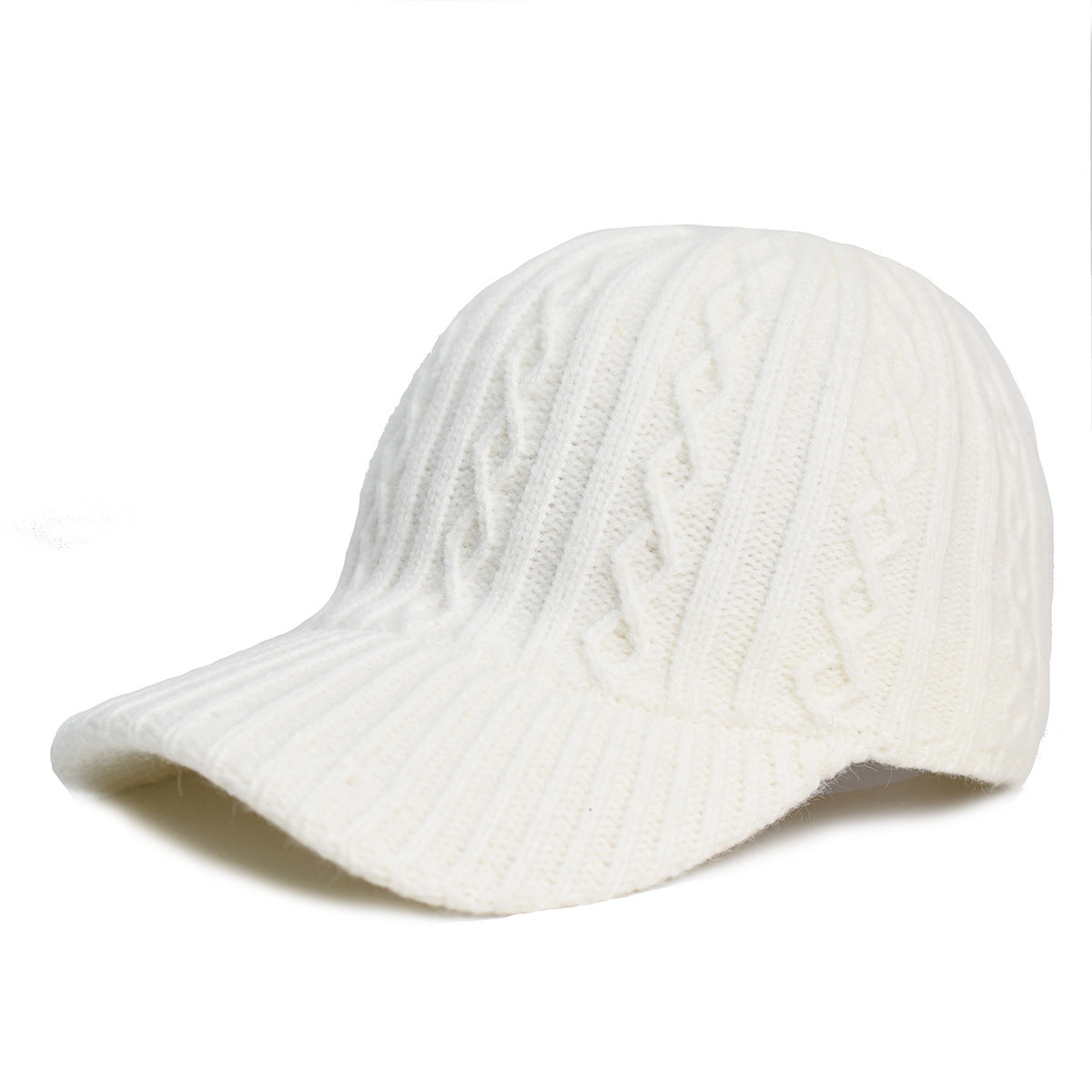 Knitted Wool Baseball Cap