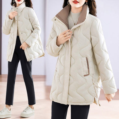 Women's Quilted Cotton Coat