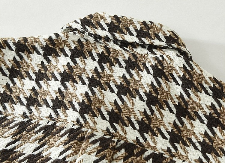 Koszula w kratkę w stylu streetwear