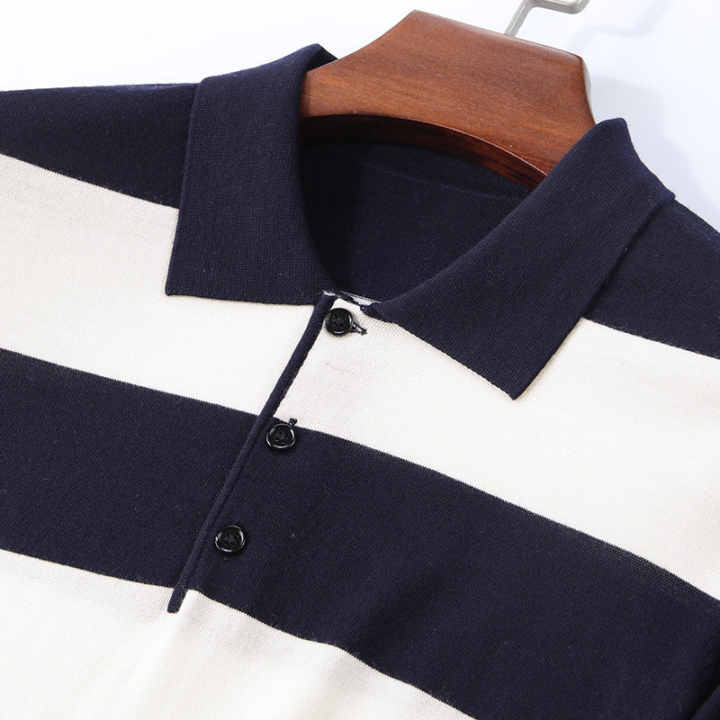 Moda Elite | Sweter z cienkiej dzianiny żakardowej