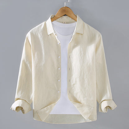 Moda Elite | Koszula z czystego lnu