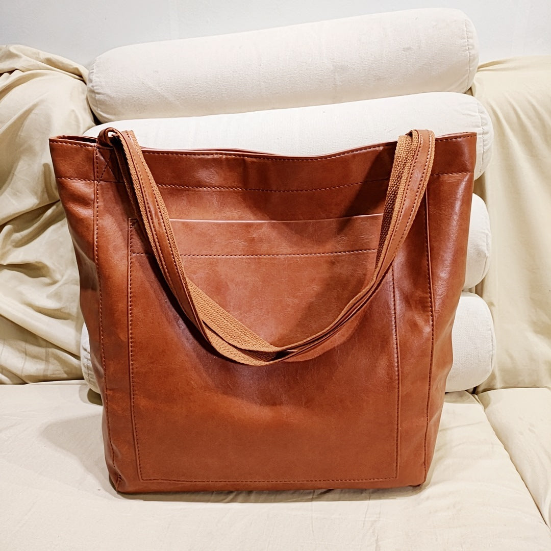 Retro Leather Shoulder Bag