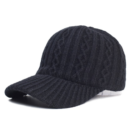 Knitted Wool Baseball Cap
