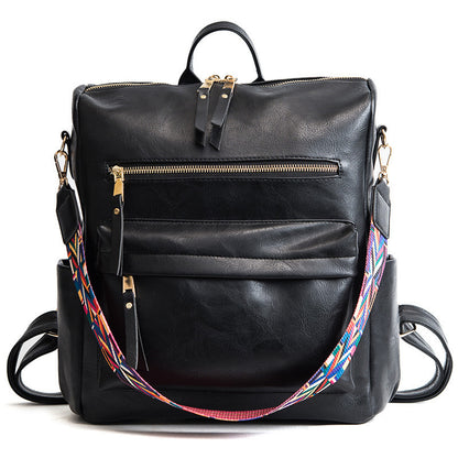 Vintage Soft Leather Backpack