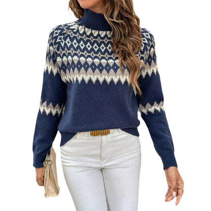 Nordic Jacquard Knit Sweater