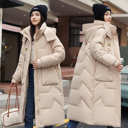 Detachable Hood Puffer Coat