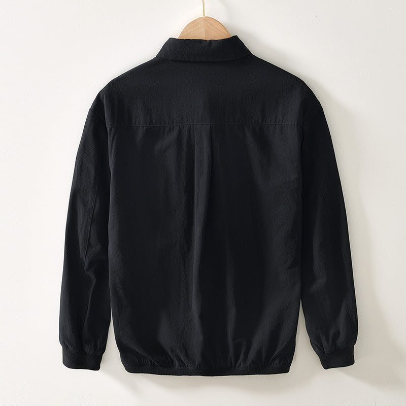 Moda Elite | Luźna kurtka baseballowa w stylu retro