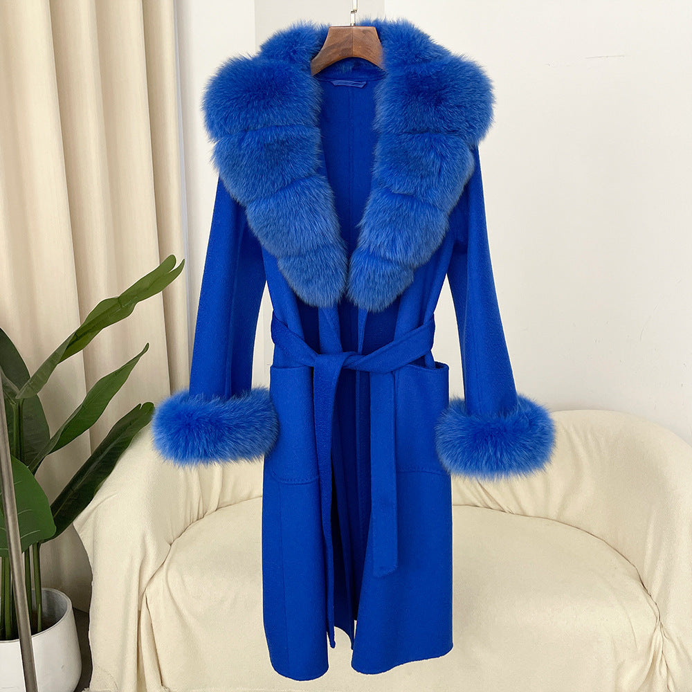 Elegant Double-Sided Woolen Coat