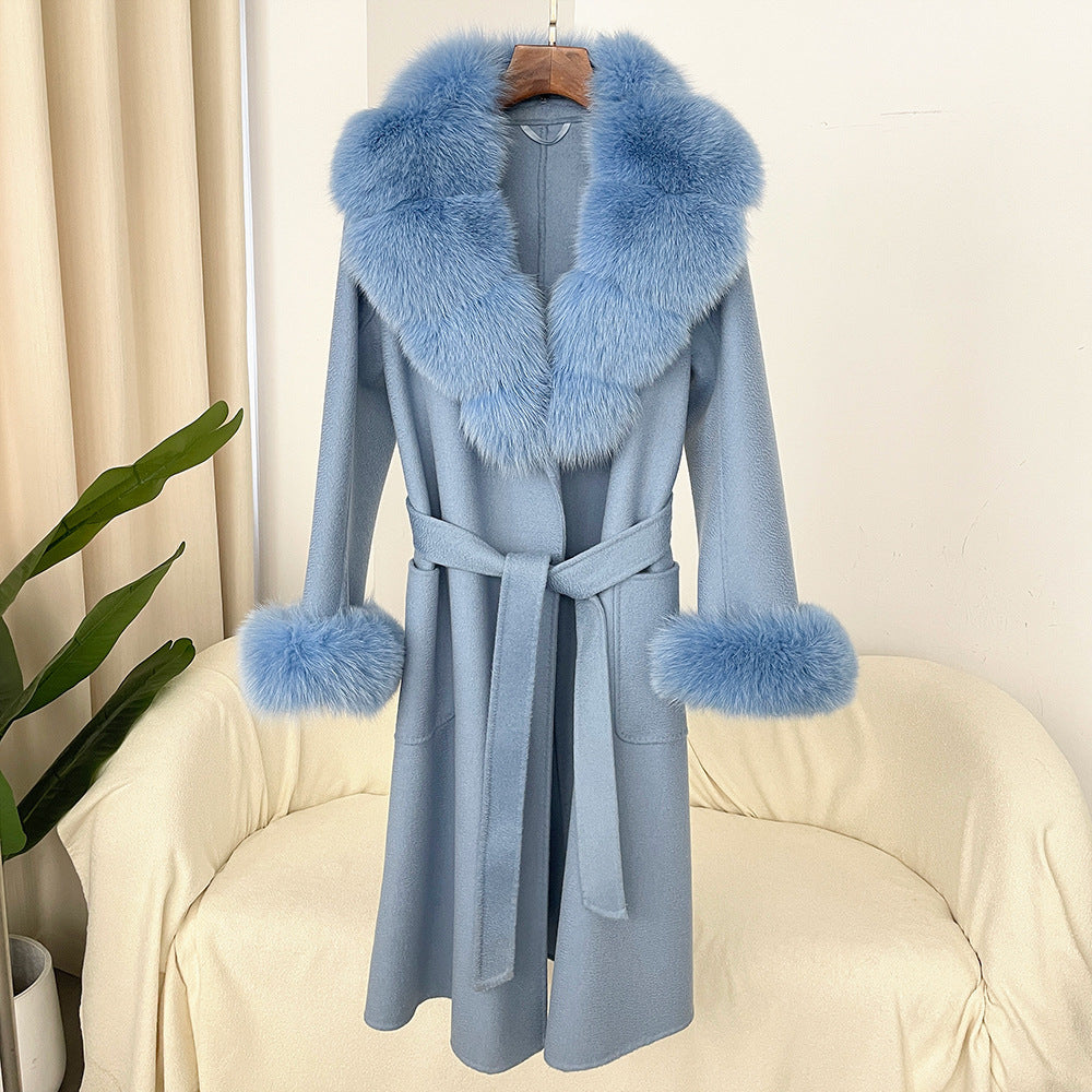 Elegant Double-Sided Woolen Coat
