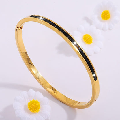 Emerald Crystal Bangle