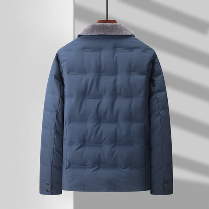 Odpinana wełniana kurtka z klapami