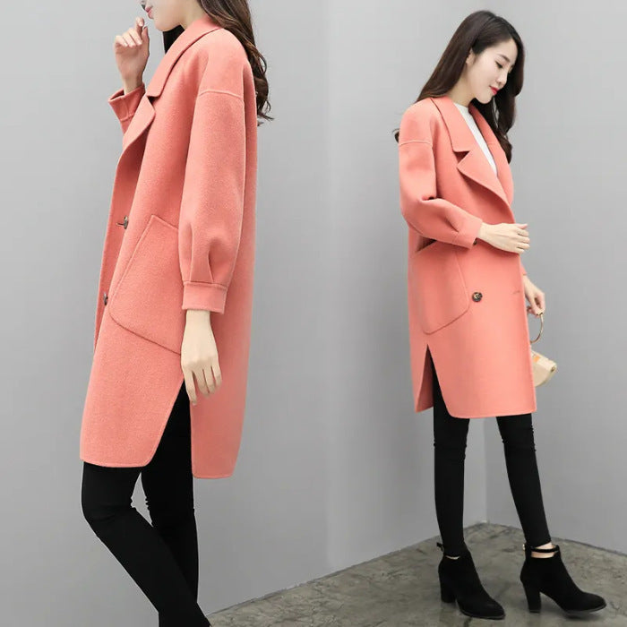 SoftWool Lantern Sleeve Winter Coat