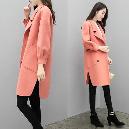 SoftWool Lantern Sleeve Winter Coat
