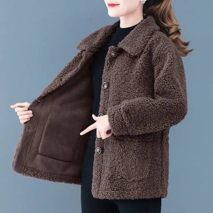 Lambswool Short Winter Jacket
