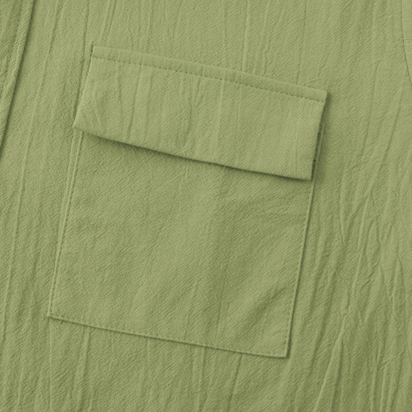 Moda Elite | Luźna lniana koszula z krótkim rękawem