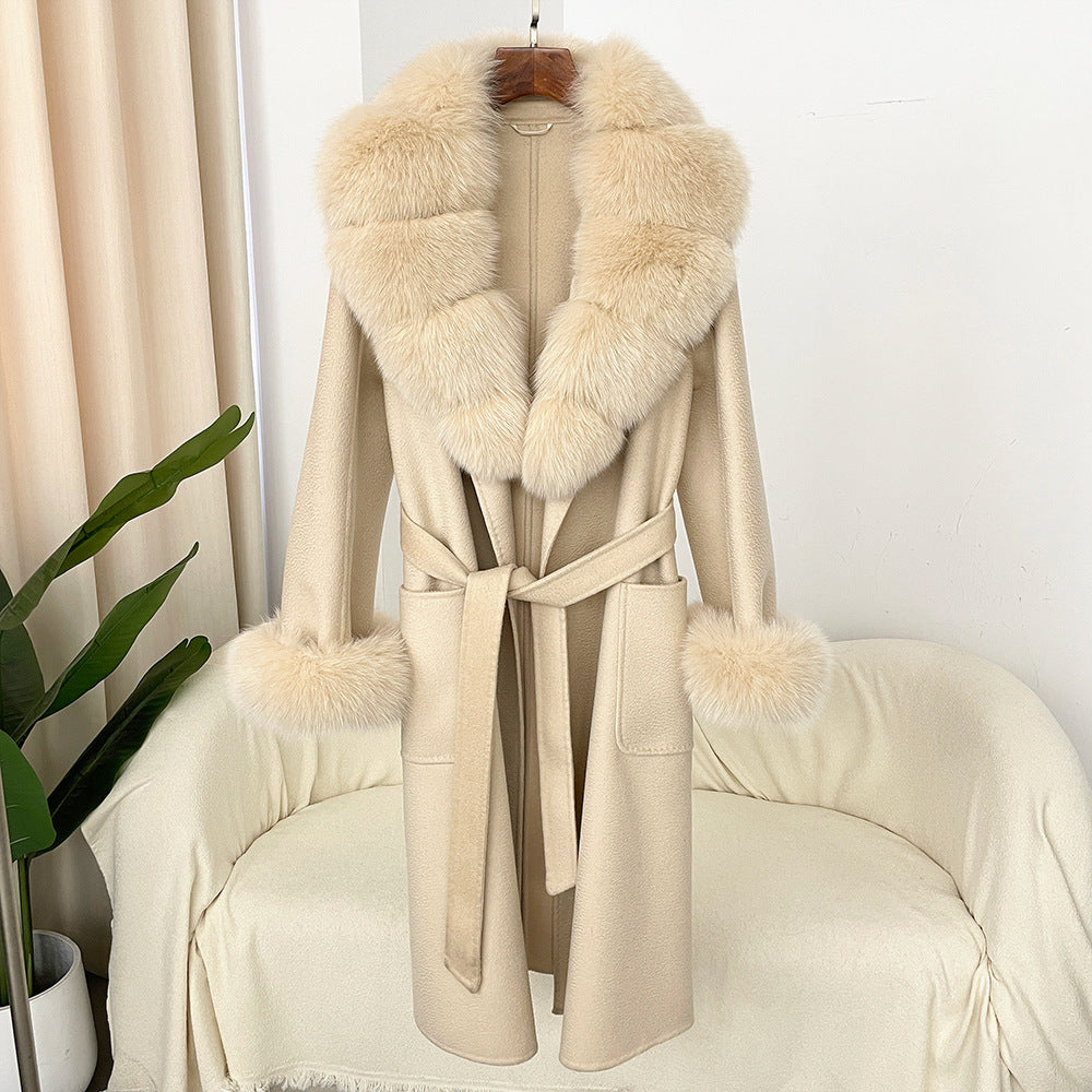 Elegant Double-Sided Woolen Coat