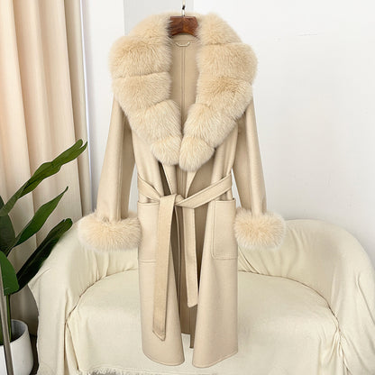 Elegant Double-Sided Woolen Coat