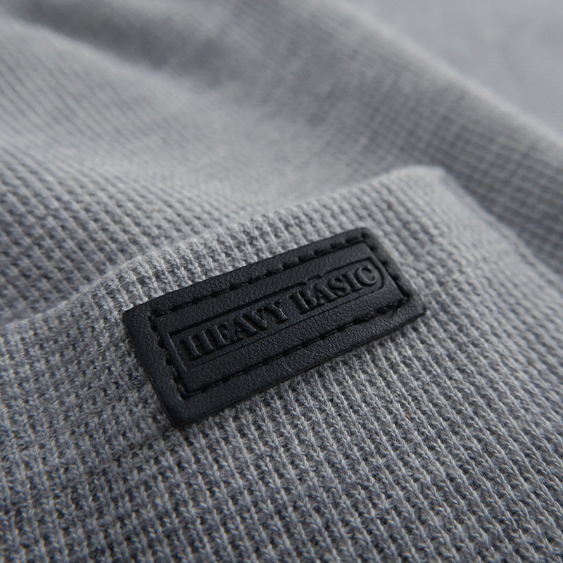 Moda Elite| Dzianinowe bawełniane spodnie dresowe do relaksu