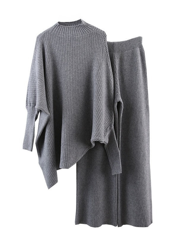 Turtleneck Knit Set