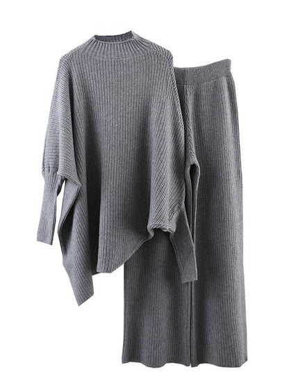 Turtleneck Knit Set