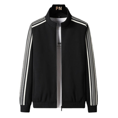 Męski sportowy dres kardiganowy