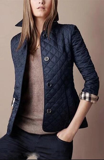 Elegant Quilted Cotton Jacket