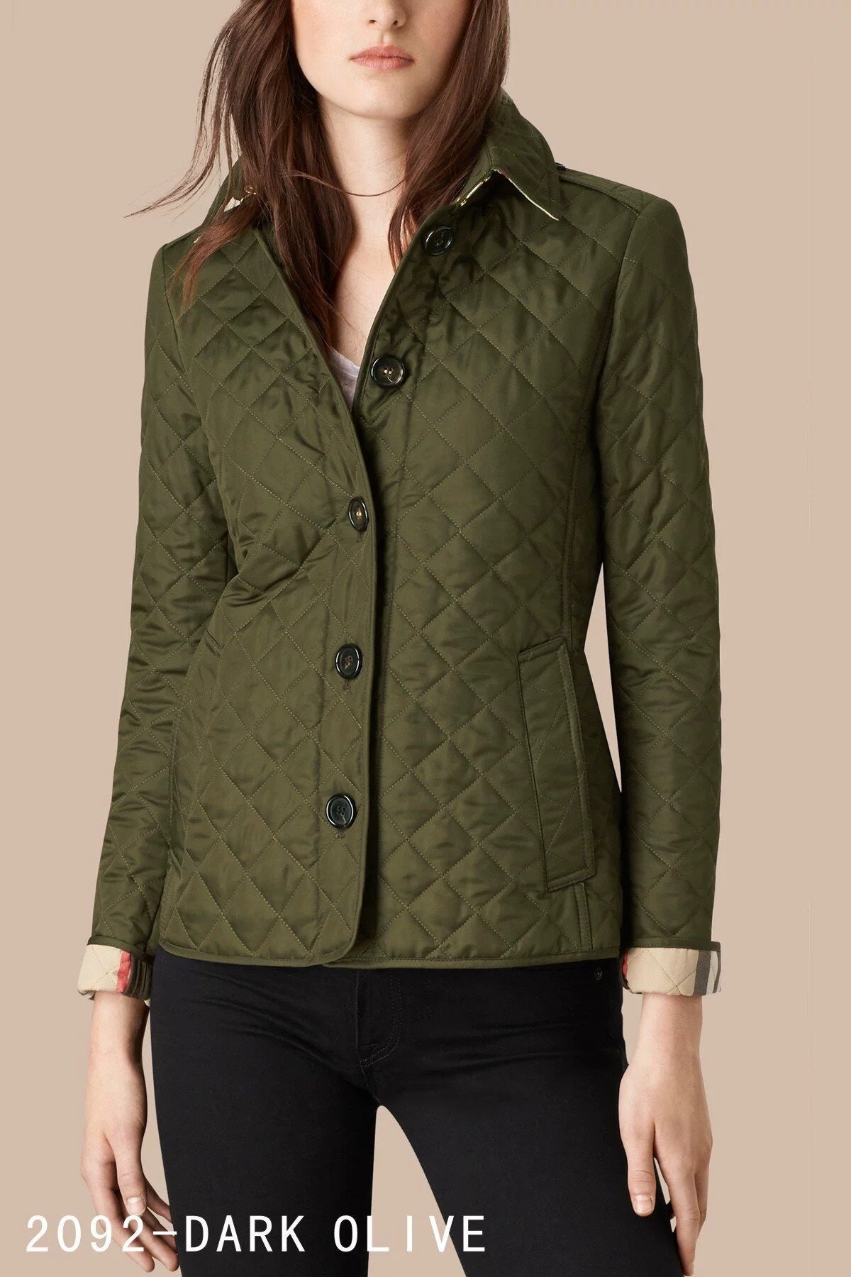 Elegant Quilted Cotton Jacket