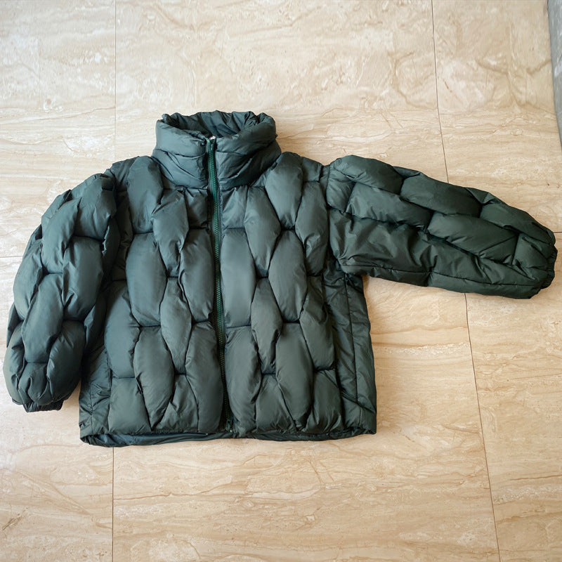 Twist Padded Winter Down Jacket