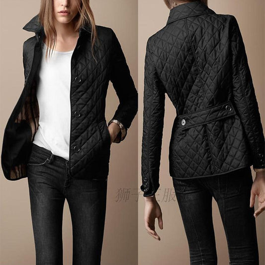 Elegant Quilted Cotton Jacket