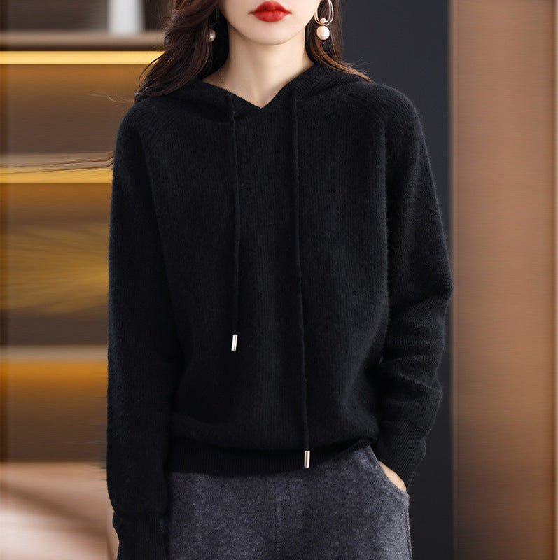 Loose Fit Hooded Sweater