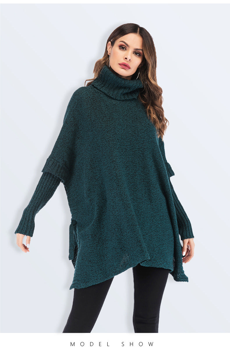 Women’s Loose Turtleneck Sweater