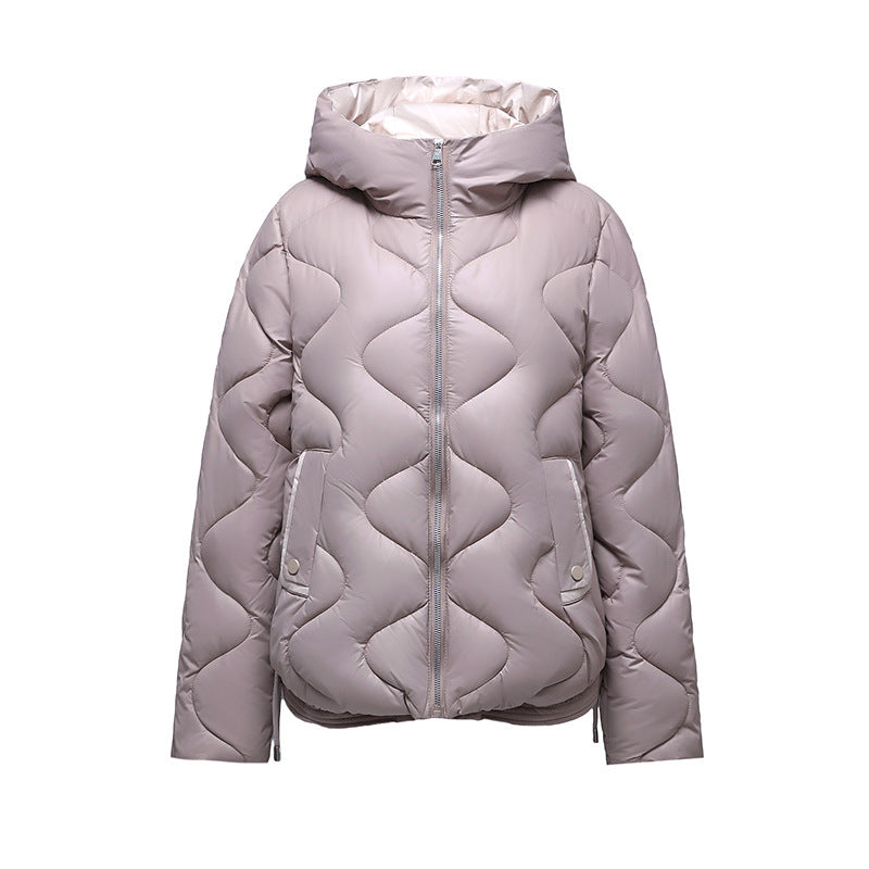 Slim Hooded Puffer Coat