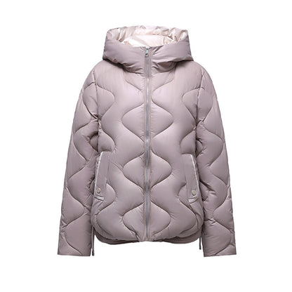 Slim Hooded Puffer Coat