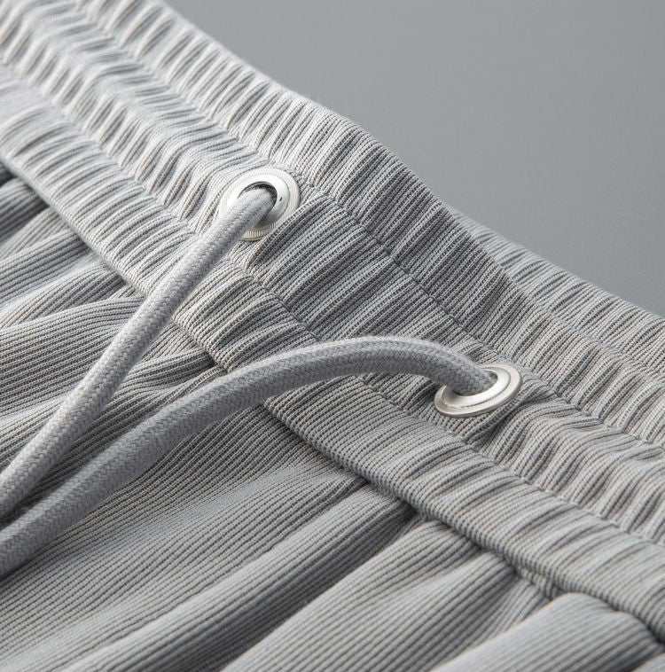 Moda Elite | Sportowe spodnie dresowe z haftem