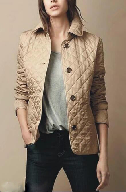 Elegant Quilted Cotton Jacket