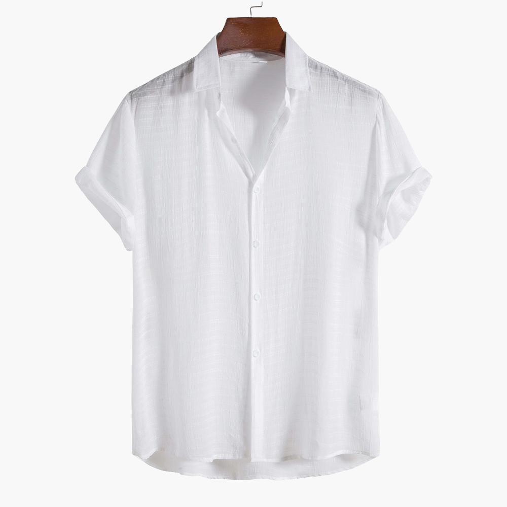 Nowoczesna koszula w kratkę – ciemna