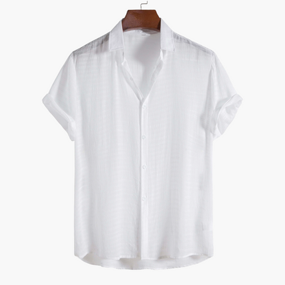 Nowoczesna koszula w kratkę – ciemna