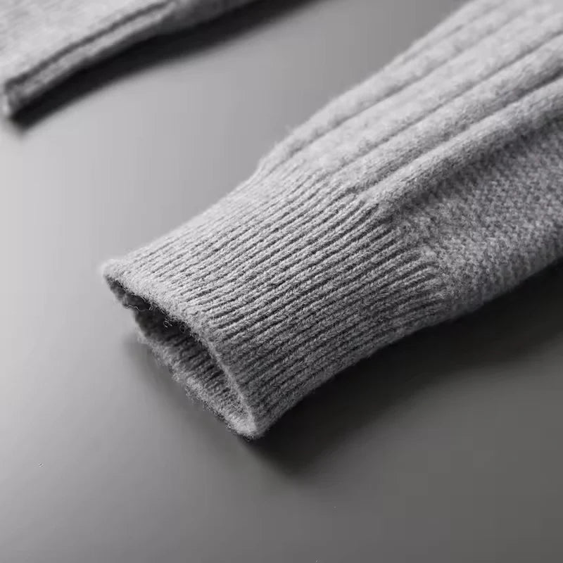 Dzianina kaszmirowa ze stójką