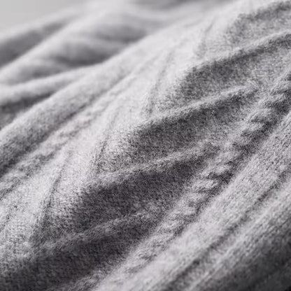 Dzianina kaszmirowa ze stójką