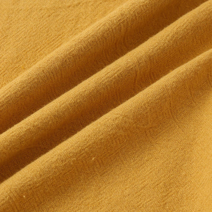 Moda Elite | Luźna lniana koszula z krótkim rękawem