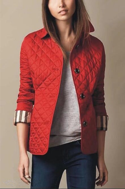 Elegant Quilted Cotton Jacket