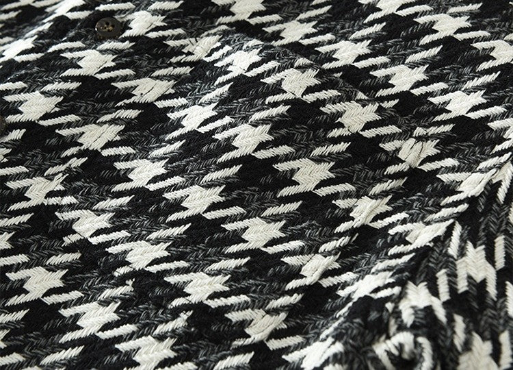 Koszula w kratkę w stylu streetwear